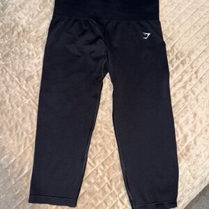 Gymshark Black Capri